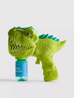 Dinosaur bubble gun