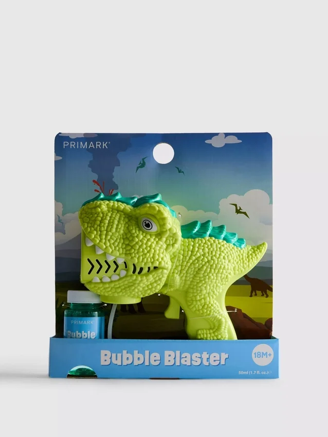 Dinosaur bubble gun
