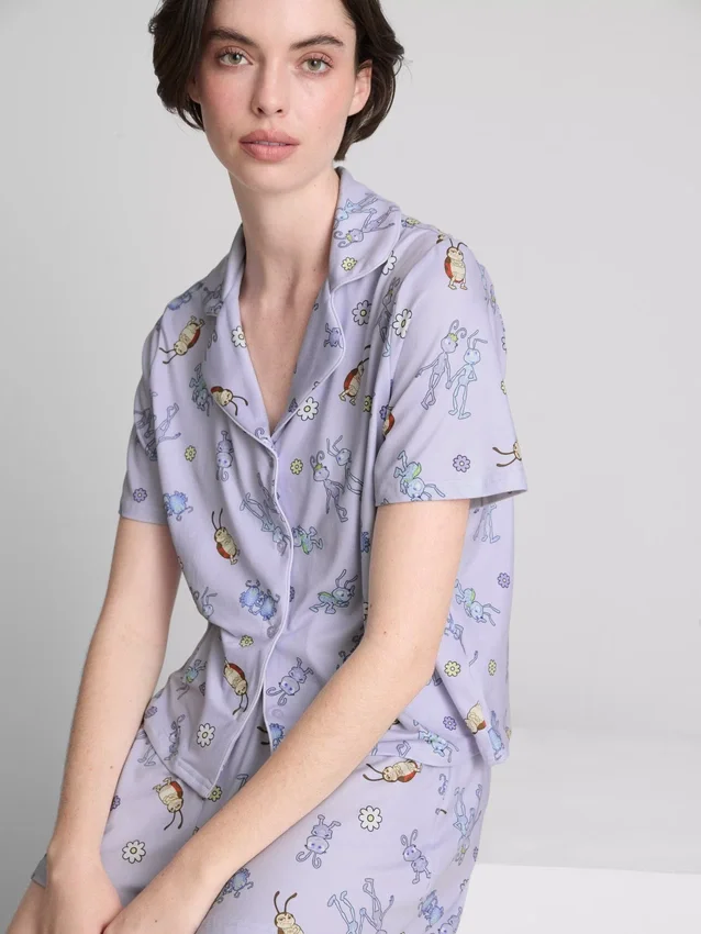 Disney pixar's a bug's life boyfriend shorty pajamas