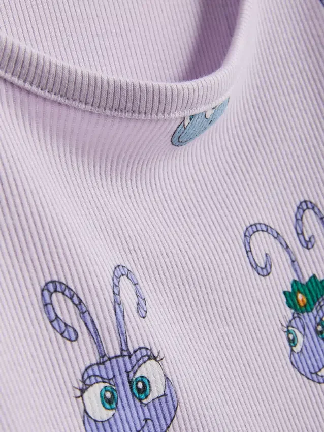 Disney pixar's a bug's life ribbed tank pajamas