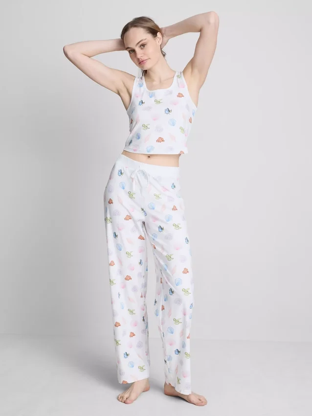 Disney pixar's finding nemo cotton rich graphic cami pajamas