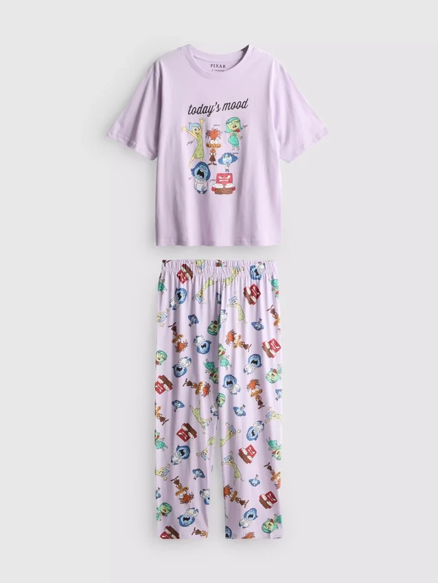 Disney pixar's inside out graphic character pajamas