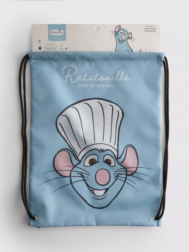 Disney pixar's ratatouille drawstring bag