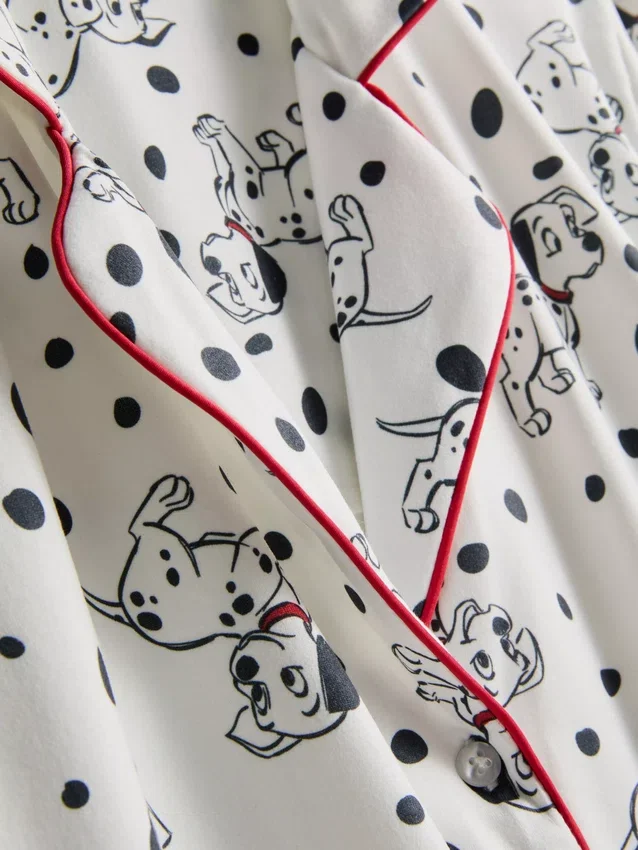 Disney's 101 dalmatians printed boyfriend shorty pajamas