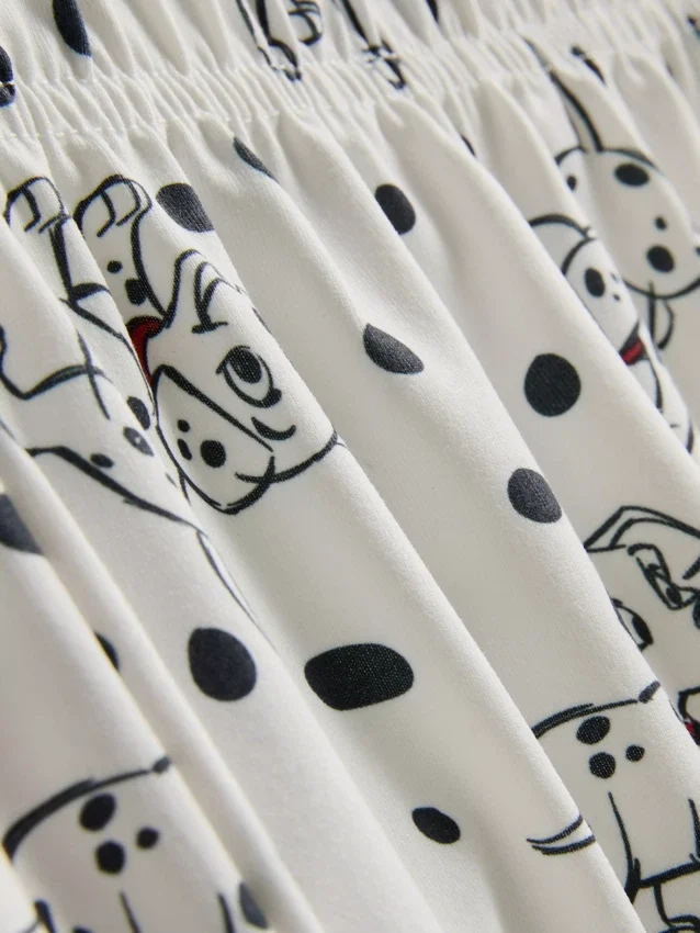 Disney's 101 dalmatians printed boyfriend shorty pajamas