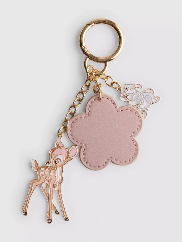 Disney's bambi charm keychain