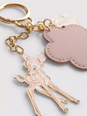 Disney’s bambi charm keychain