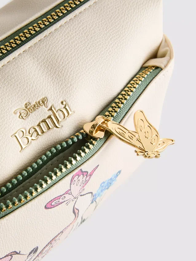 Disney's bambi faux leather camera bag