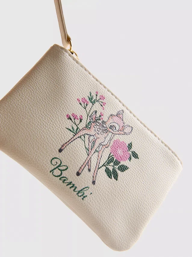 Disney's bambi faux leather coin purse
