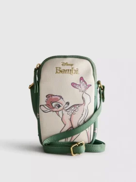 Disney's bambi faux leather phone holder