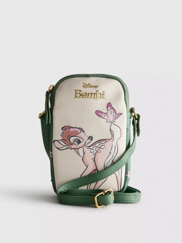 Disney's bambi faux leather phone holder