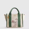 Disney's bambi faux leather tote bag