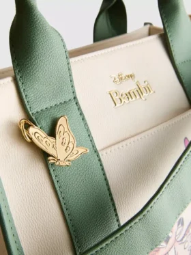 Disney’s bambi faux leather tote bag