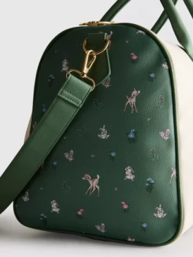 Disney’s bambi faux leather weekender bag
