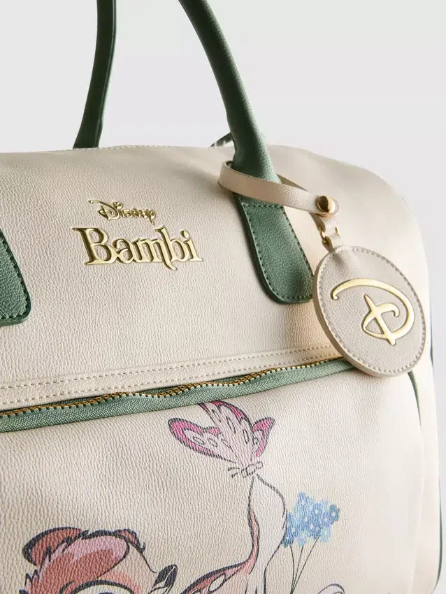 Disney's bambi faux leather weekender bag
