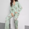 Disney's bambi striped boyfriend pajamas