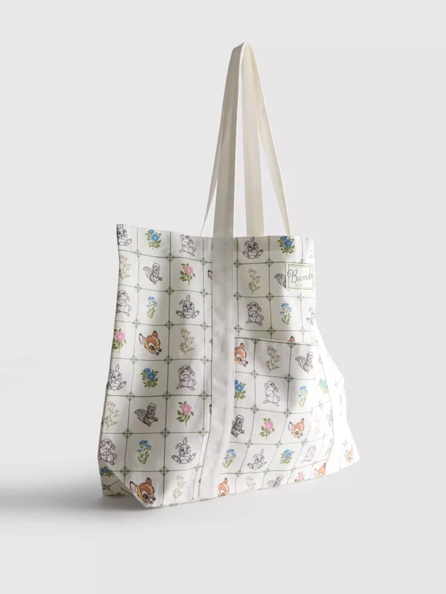 Disney's bambi xl cotton canvas bag