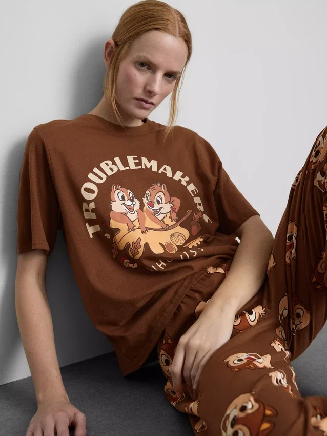 Disney's chip and dale cotton pajamas