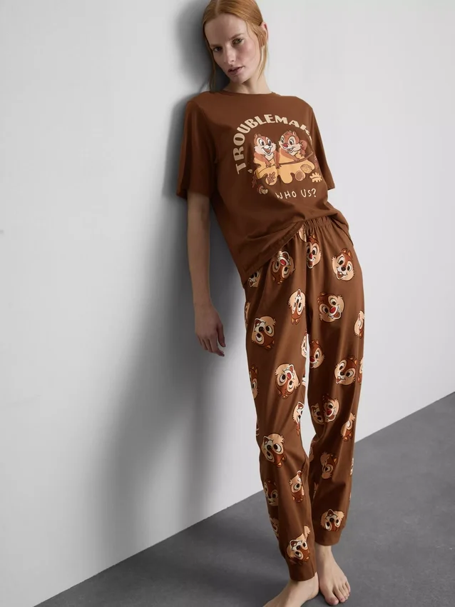 Disney's chip and dale cotton pajamas
