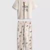 Disney's cotton-blend graphic pajamas