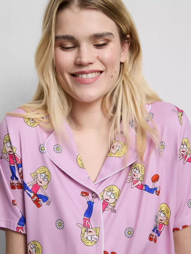 Disney's lizzie mcguire boyfriend shorty pajamas