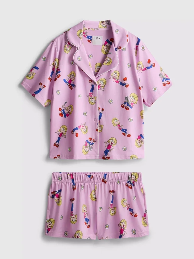Disney's lizzie mcguire boyfriend shorty pajamas
