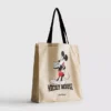 Disney's mickey and friends canvas tote bag