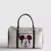 Disney's mickey and friends embossed weekender bag