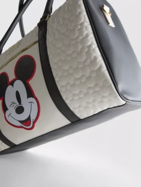Disney’s mickey and friends embossed weekender bag