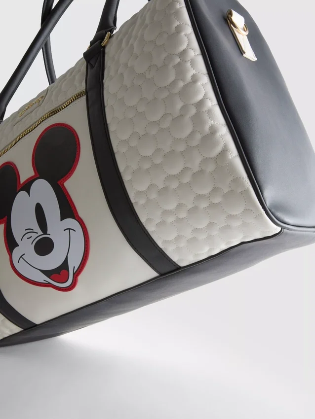 Disney's mickey and friends embossed weekender bag