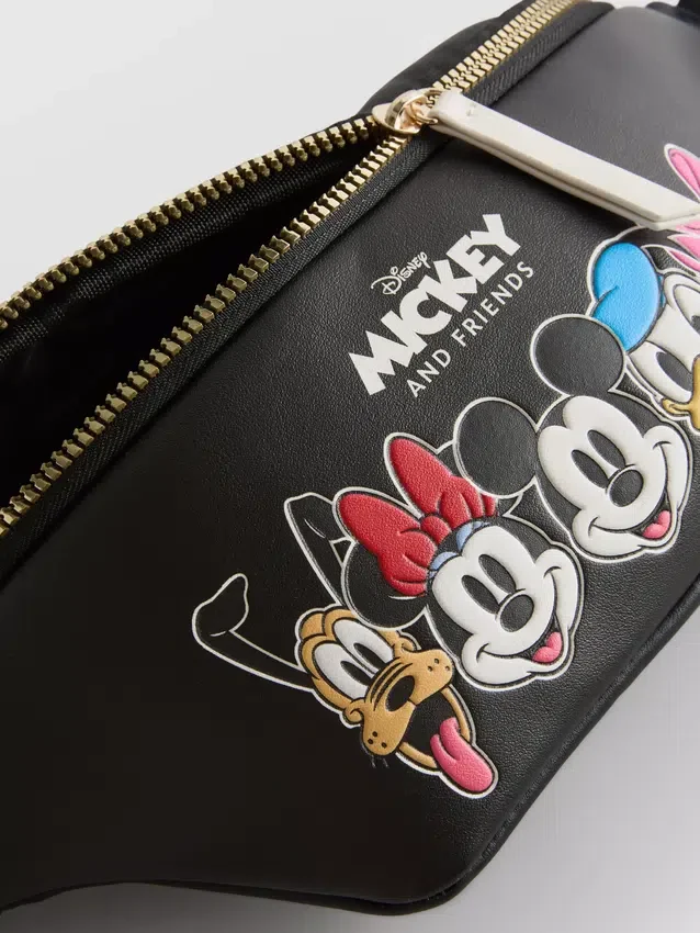 Disney's mickey and friends faux leather fanny pack