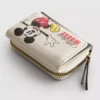 Disney's mickey and friends faux leather flip purse