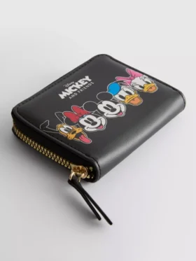 Disney’s mickey and friends small faux leather coin purse