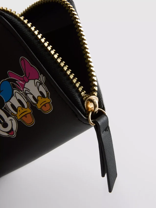 Disney's mickey and friends small faux leather coin purse