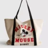Disney's mickey and friends xl graphic canvas bag