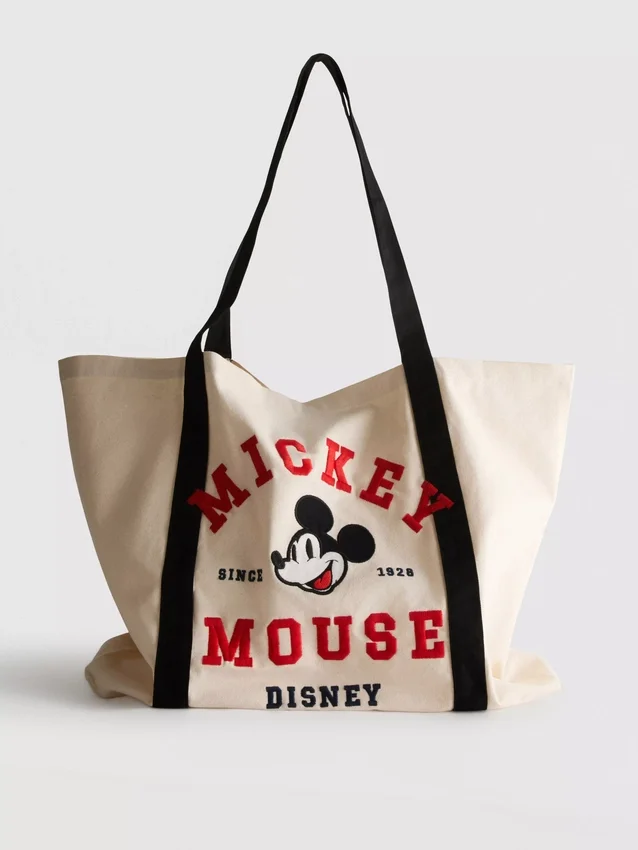 Disney's mickey and friends xl graphic canvas bag