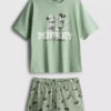 Disney's mickey & minnie mouse shorty pajamas