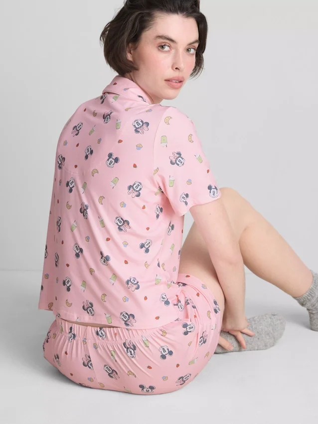 Disney's mickey mouse boyfriend shorty pajamas