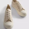 Disney's mickey mouse canvas platform sneakers