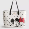 Disney's mickey mouse faux leather tote bag