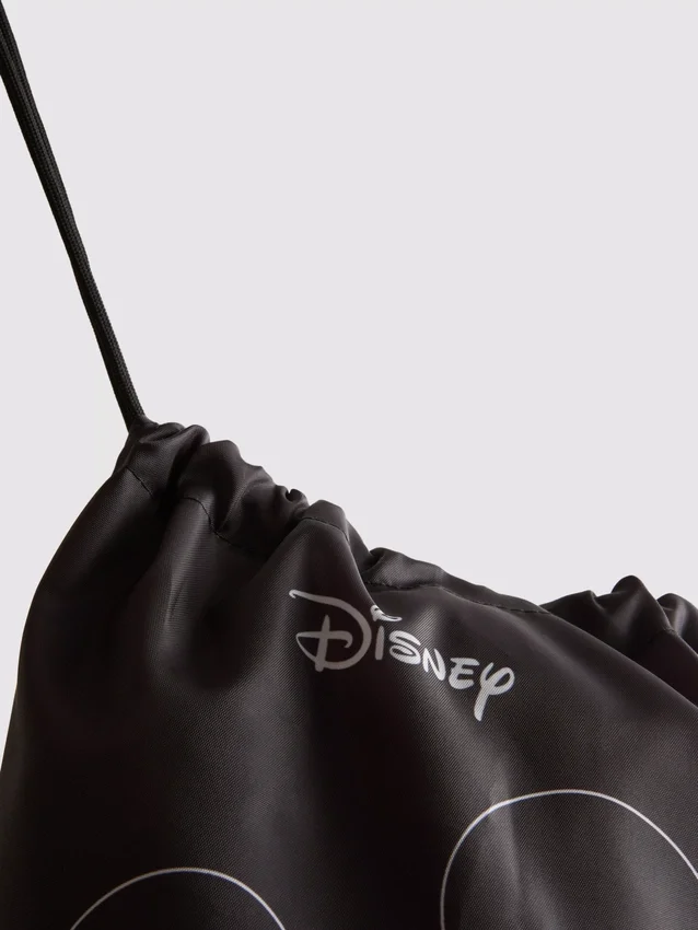 Disney's mickey mouse graphic drawstring bag