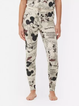 Disney’s mickey mouse retro comic pajama leggings
