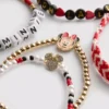 Disney's minnie mouse bracelet set