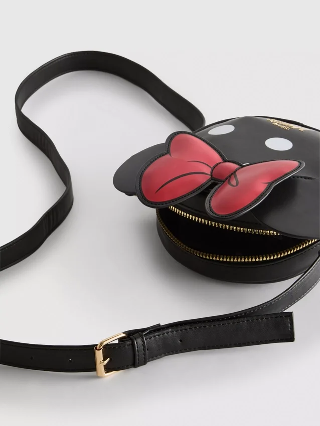 Disney's minnie mouse circular crossbody bag