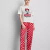 Disney's minnie mouse cotton graphic pajamas