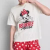Disney's minnie mouse cotton graphic pajamas
