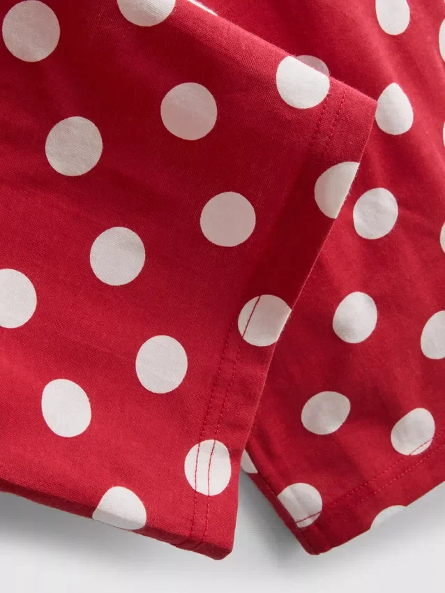 Disney's minnie mouse cotton graphic pajamas