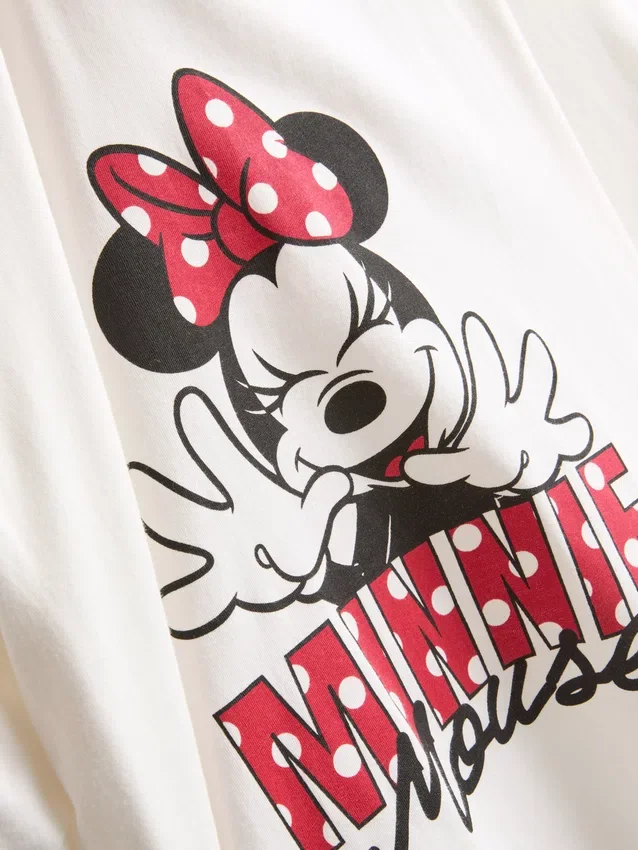 Disney's minnie mouse cotton graphic pajamas