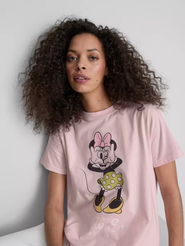 Disney's minnie mouse cotton graphic tee