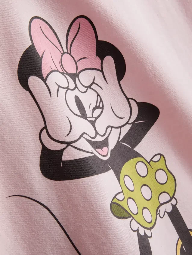 Disney's minnie mouse cotton graphic tee